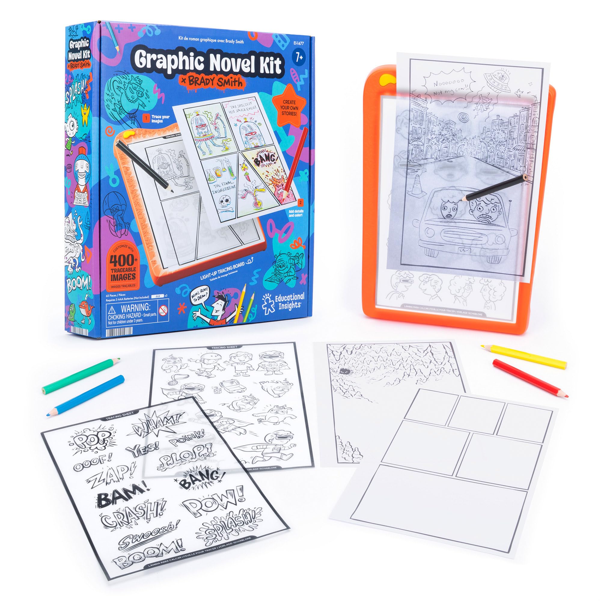 Amazon.com: Educational Insights Graphic Novel Kit with Brady